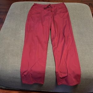 Scrubstar maroon scrub pants
